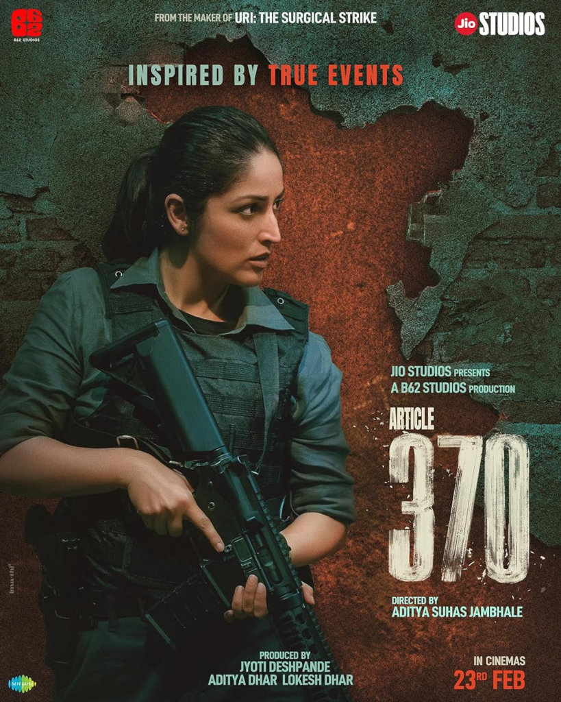 Article 370 Movie - New Bollywood Film in 2024